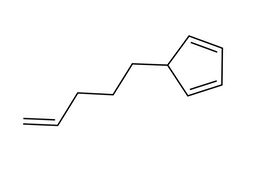 5-(But-3-en-1-yl)cyclopenta-1,3-diene structure
