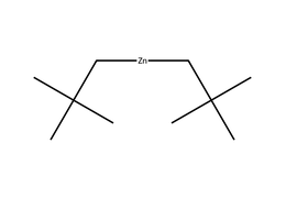Neopentylzinc structure